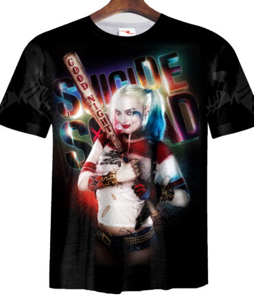 Remera Harley Queen Escuadrón Suicida