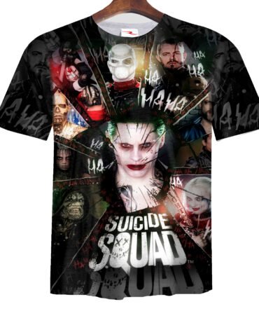 Remera Harley Joker Escuadrón Suicida