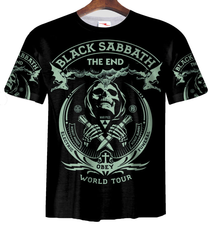 Remera  Black Sabbath