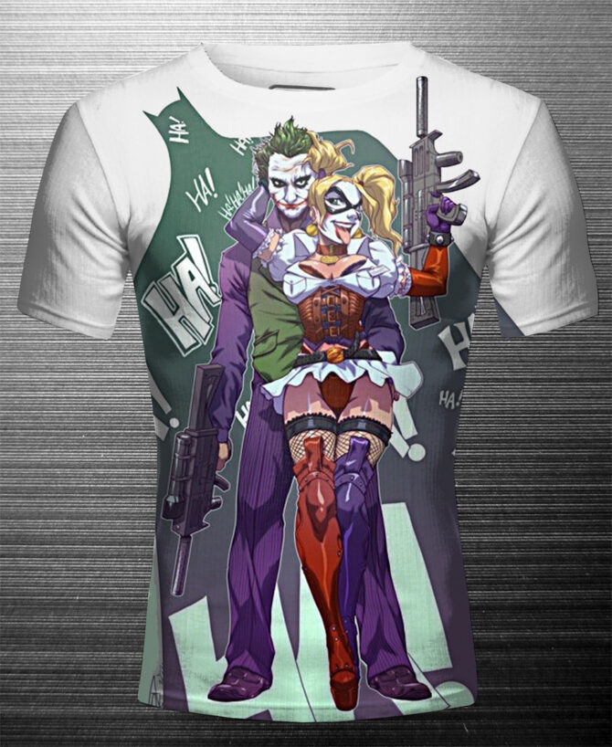 Remera  Joker Harley Queen