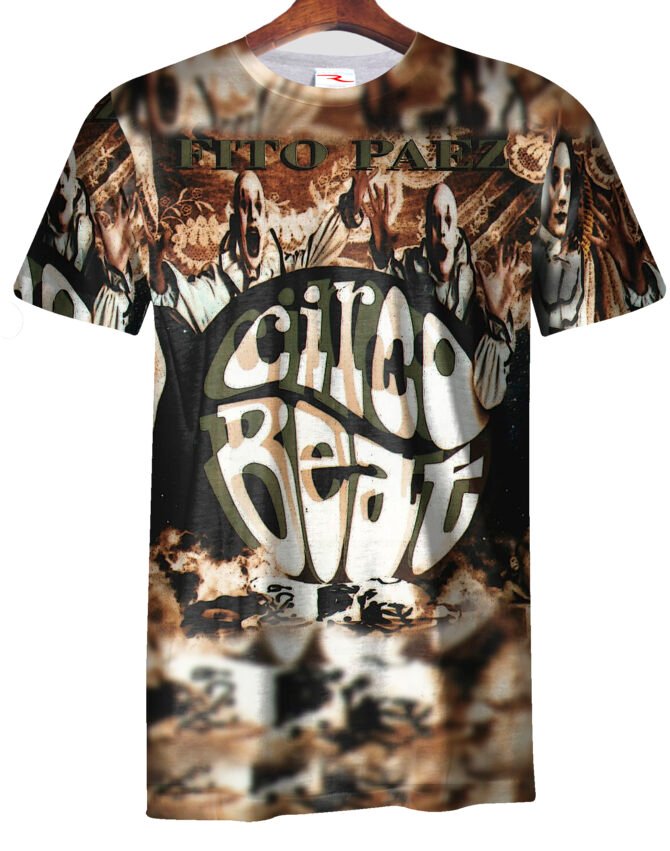 Remera Fito Paez Circo Beat