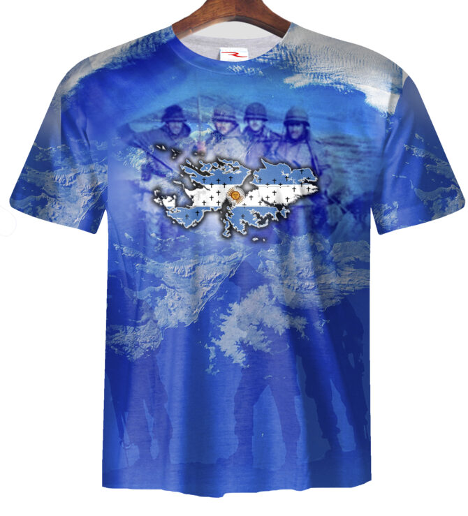 Remera 36 Años Malvinas Argentinas