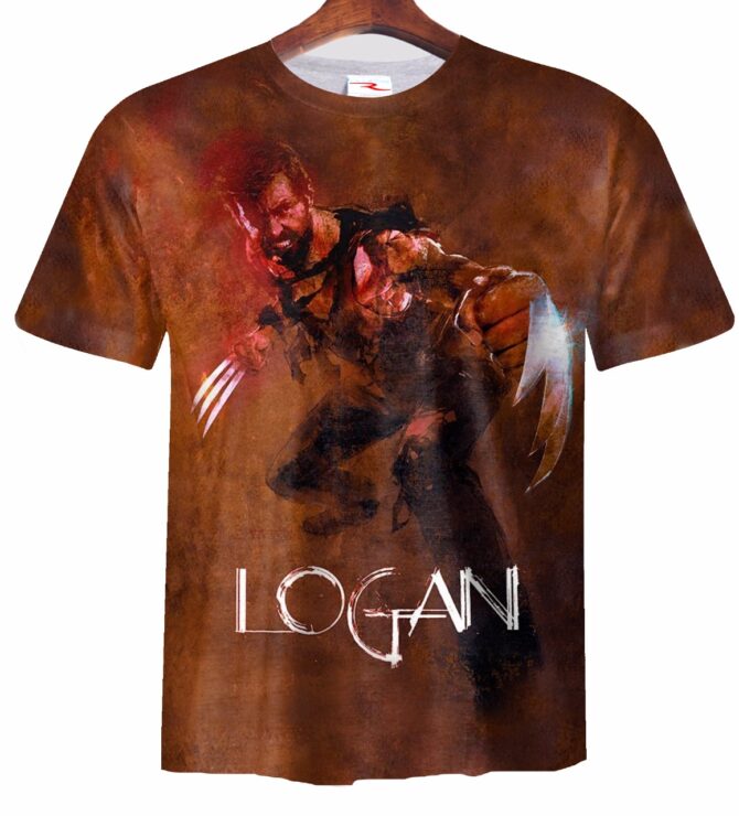 Remera Logan Xmen