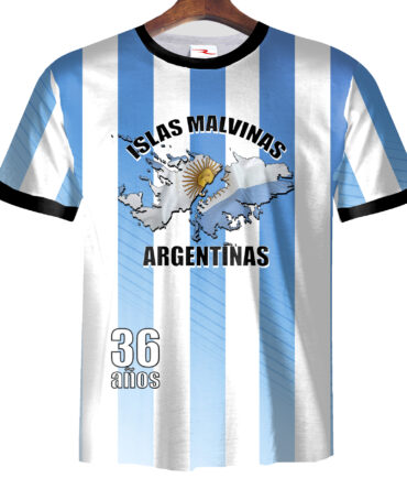 Remera 36 Años Malvinas Argentinas