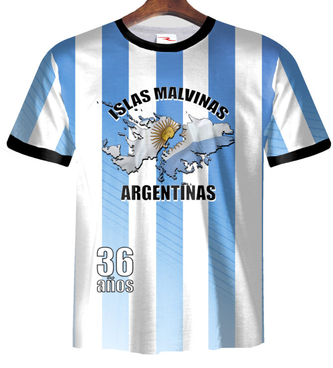 Remera 36 Años Malvinas Argentinas