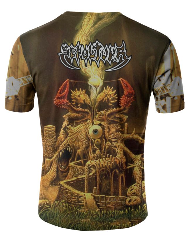 Remera Sepultura Metal