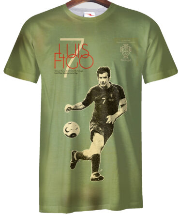 Remera Luis Figo Retro Vintage