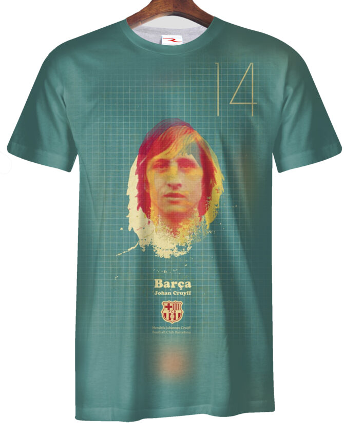 Remera Johan Cruyff Retro Vintage