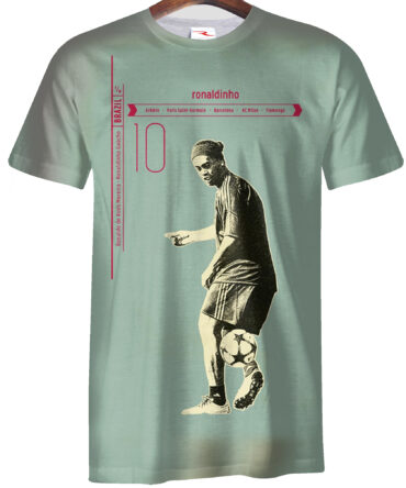 Remera Ronaldinho Gaucho Retro Vintage