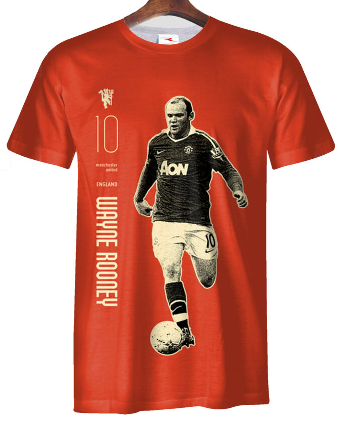 Remera Wayne Rooney Retro Vintage