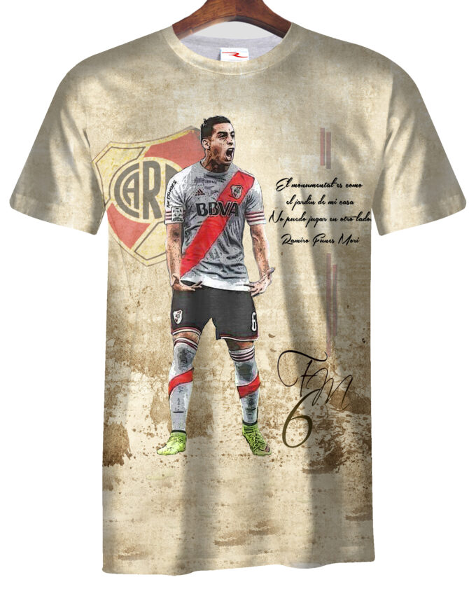 Remera Ramiro Funes Mori Retro Vintage