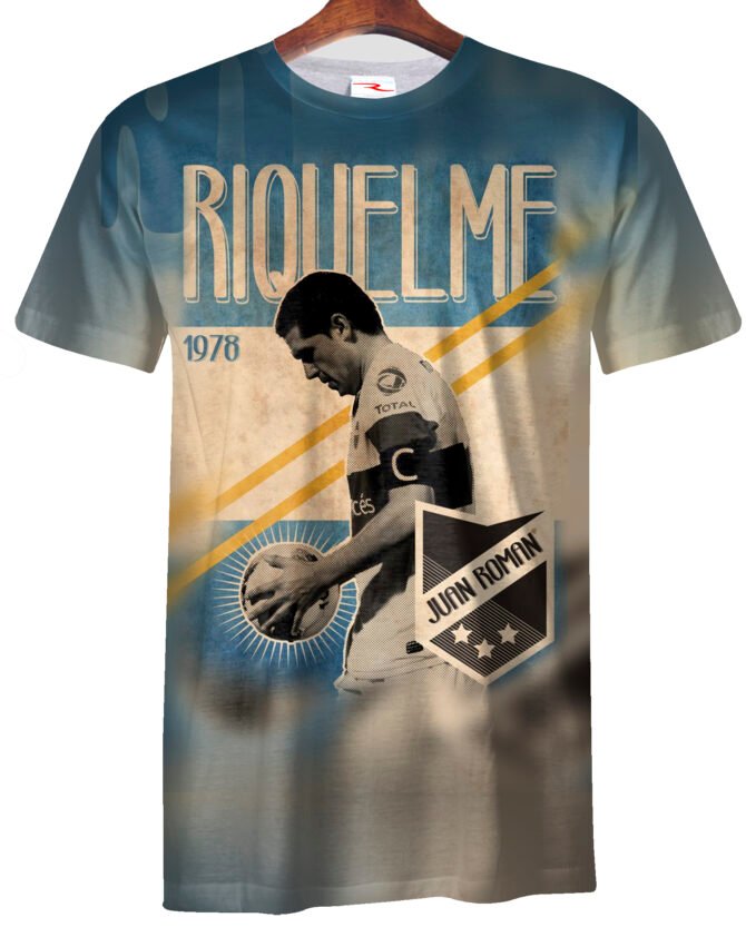 Remera Juan Román Riquelme Retro Vintage