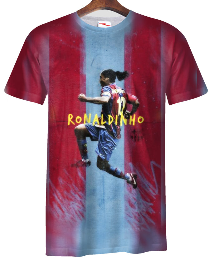 Remera Ronaldinho Gaucho Retro Vintage