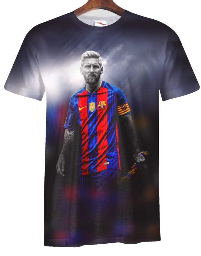 Remera Lionel Messi Retro Vintage