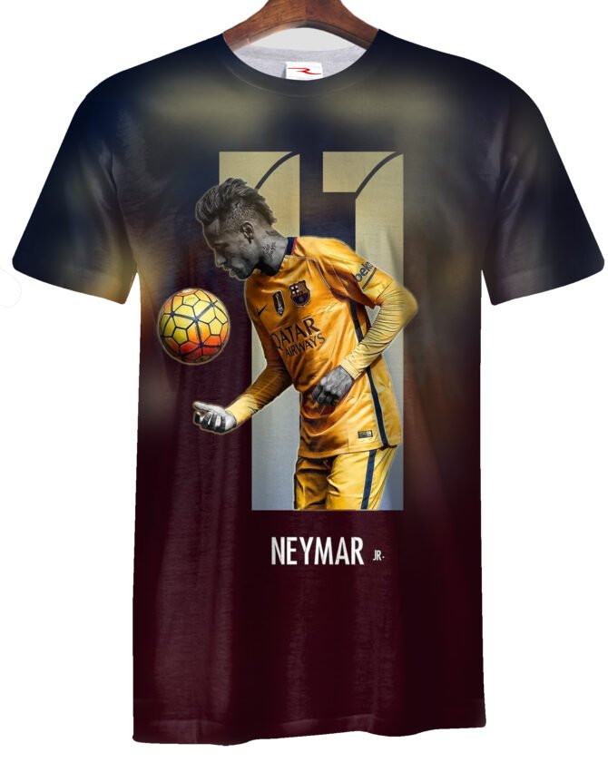 Remera Neymar Jr. Retro Vintage