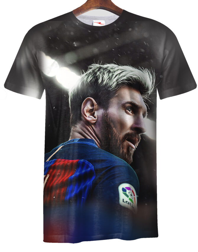 Remera Lionel Messi Retro Vintage
