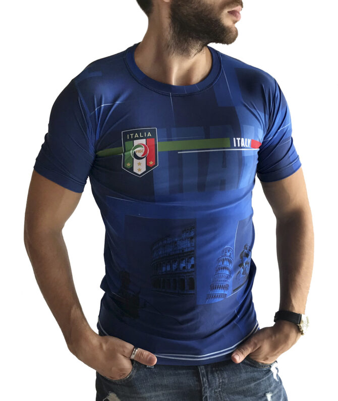 Remera Mundial Rusia Extra Italia Rusia