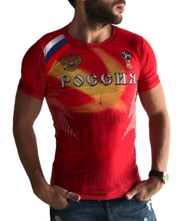 Remera Mundial Rusia Argentina Rusia