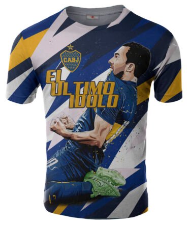 Remera Tevez El Último Ídolo Boca Juniors