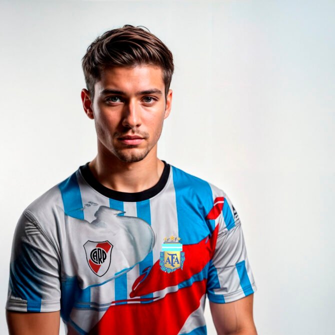 Remera River Argentina