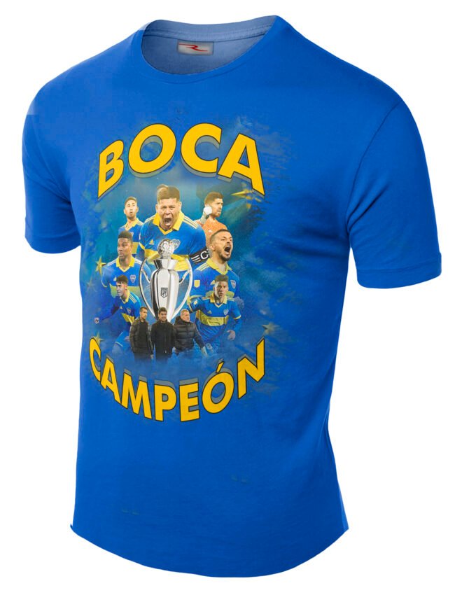 Remera Boca Campeón