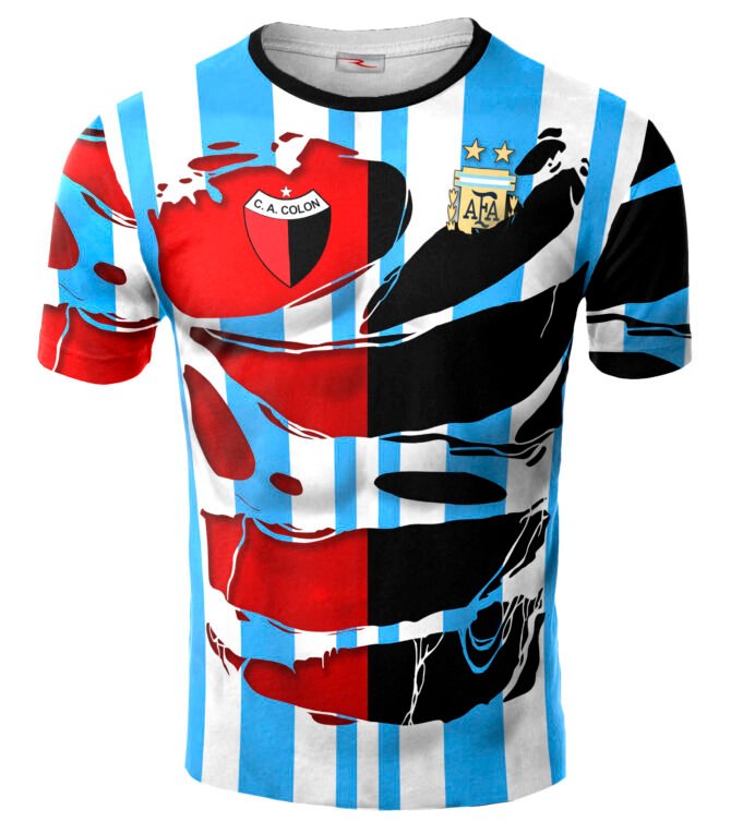 Remera Colon De Santa Fe Argentina