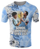 Remera Argentina Campeón Del Mundo