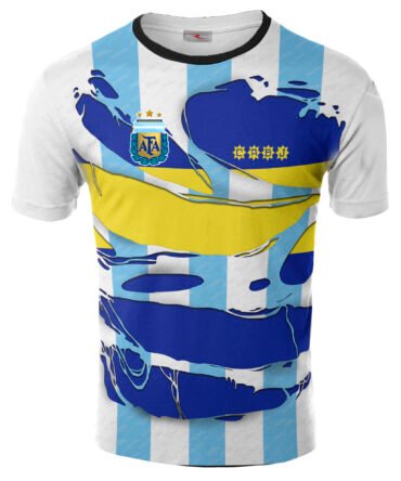 Remera Boca Argentina Campeón Del Mundo