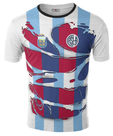 Remera San Lorenzo Argentina Campeón Del Mundo
