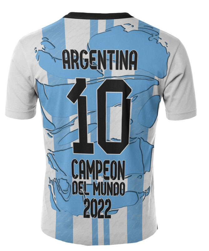 Remera Belgrano Argentina Campeón Mundial