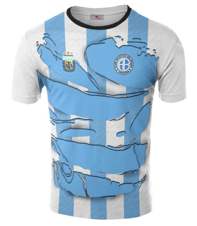Remera Belgrano Argentina Campeón Mundial