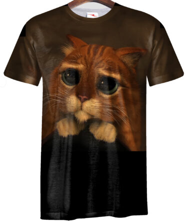 Remera Gato Con Botas Shrek