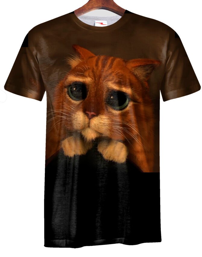 Remera Gato Con Botas Shrek