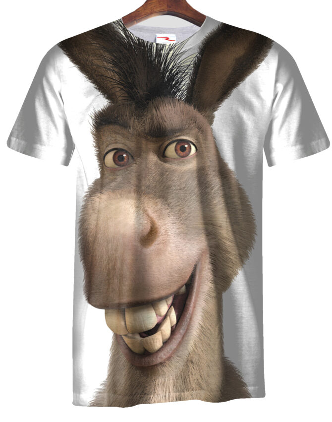 Remera Burro Shrek