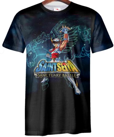 Remera Caballeros Del Zodiaco Saint Seiya