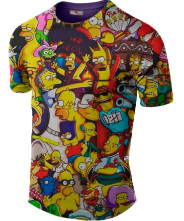 Remera Los Simpson