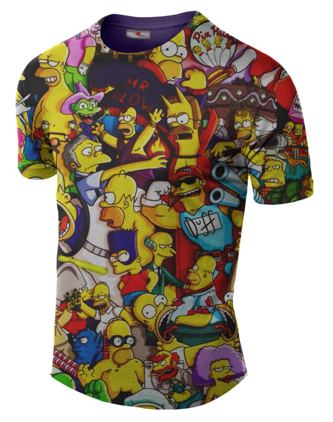 Remera Los Simpson
