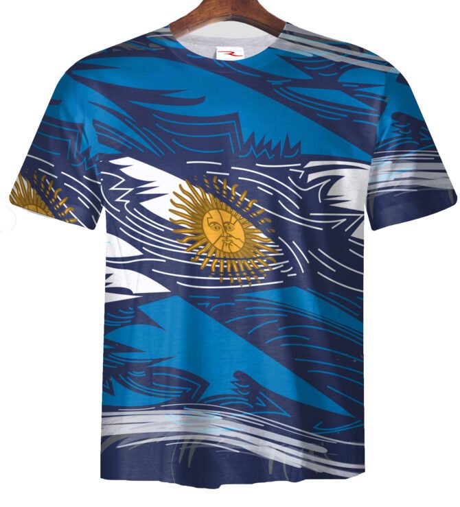Remera Bandera Argentina