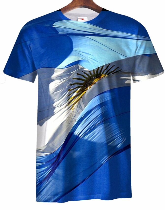 Remera Bandera Argentina