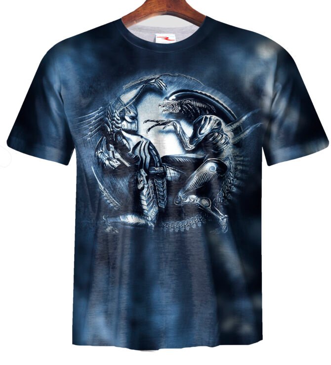 Remera  Alien Vs Depredador