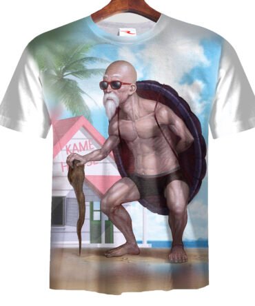 Remera Maestro Roshi Dragon Ball