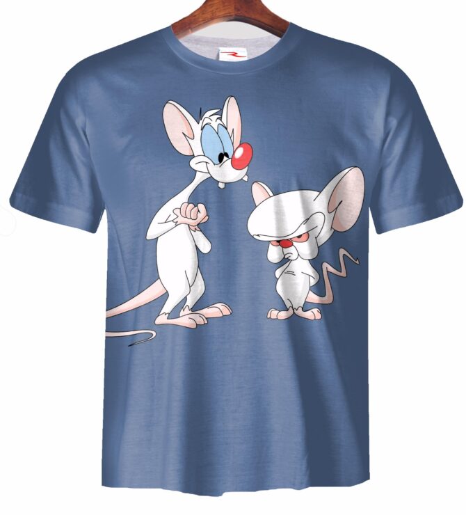 Remera Pinky Y Cerebro