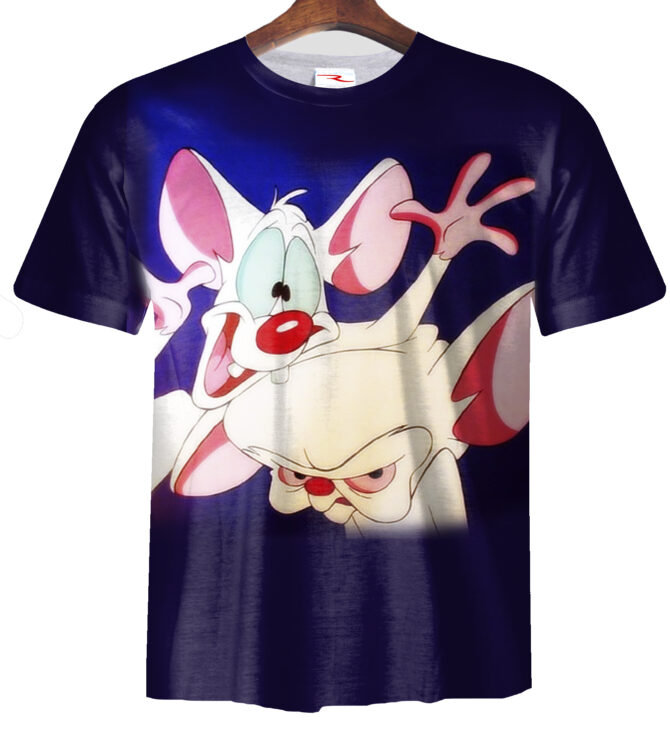 Remera Pinky Y Cerebro