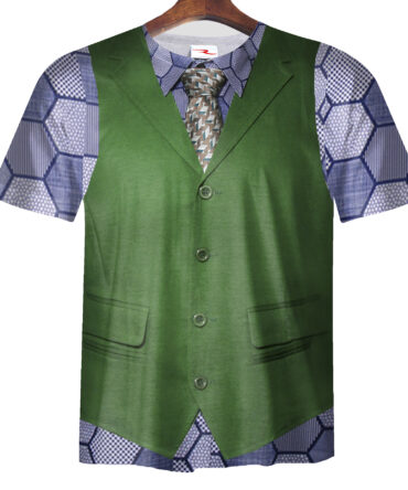 Remera Traje De El Guasón Joker Chaleco