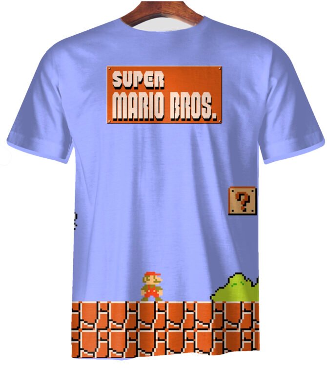 Remera Super Mario Bros
