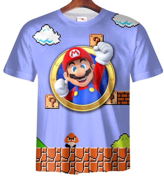 Remera Super Mario Bros