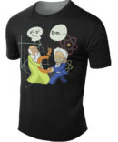 Remera Pitágoras Vs Einstein