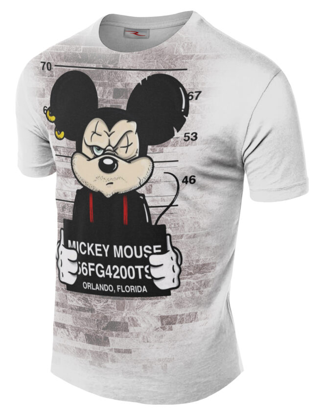 Remera Mickey Mugshots Preso