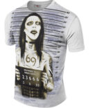 Remera Marilyn Manson Mugshots Preso