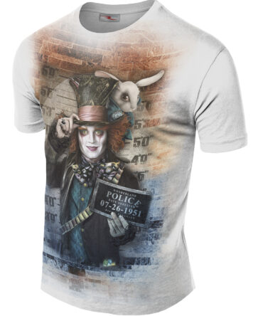 Remera Sombrerero Loco Mugshots Preso